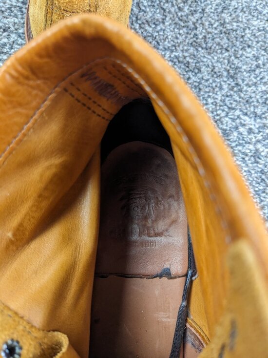 Chippewa Tan Suede Leather 6\